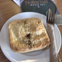 mushroom pie  at The Shire's Rest Cafe in Matamata