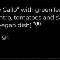 תיאור הטאקו מהאתר  at Chef's in Sofia