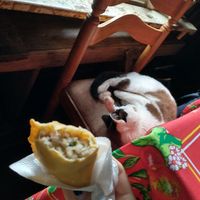 Pastel de pinhão at Café do Vô Marçal e Artesanato da Vó Maria in Cambara Do Sul