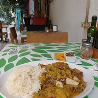 Tofu estilo el árbol at El Arbol in Santiago