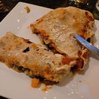 Calzone at Out Aza Blue in Gales Creek