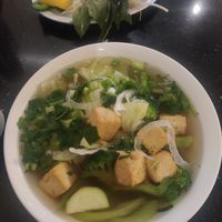 Vegetarian Soup at Pho La Jolla in La Jolla