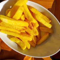Chips. Minimal salt. A first in a long time. at Waterfront Bar & Kitchen in Paraparaumu