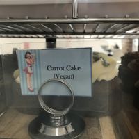 Vegan carrot cake  at Rubie's Place in Dwellingup