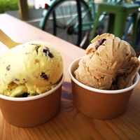 Banana Choc Chip and Coffee & Coconut at Rubie's Place in Dwellingup