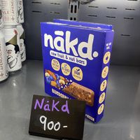 Nakd fruit and nut bars  at Kaffi Kvika in Myvatn