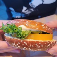 "Bagel" at Kaffi Kvika in Myvatn