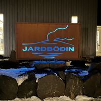 Cafe is within the building at the baths  at Kaffi Kvika in Myvatn