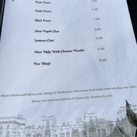 Chat Corner at Crispy Dosa  at Crispy Dosa in Windsor