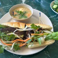 Bahn mi  at Lotus Vegan Restaurant in Pinellas Park