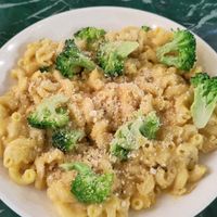 Mac and cheese at Lotus Vegan Restaurant in Pinellas Park