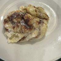 Cinnamon roll   at Lotus Vegan Restaurant in Pinellas Park