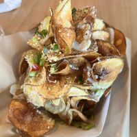 Tornado fries  at The Healthy Hippie in Medicine Park