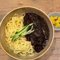 Jajangmyeon! #Veganuary at TU CASA -Zero waste & Plant based- in Kyoto