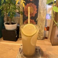 Ginger lemon syrup  at TU CASA -Zero waste & Plant based- in Kyoto