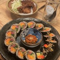 Delicious Korean sushi   at TU CASA -Zero waste & Plant based- in Kyoto