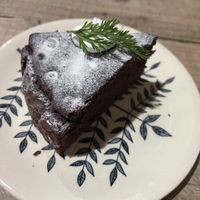 Chocolate cake   at TU CASA -Zero waste & Plant based- in Kyoto