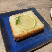 DELICIOUS lemon pound cake  at TU CASA -Zero waste & Plant based- in Kyoto