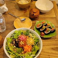 Very hearty and tasty #Veganuary at TU CASA -Zero waste & Plant based- in Kyoto