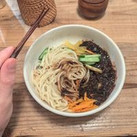 Bean noodles   at TU CASA -Zero waste & Plant based- in Kyoto