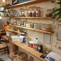 Interior/ zero waste at TU CASA -Zero waste & Plant based- in Kyoto