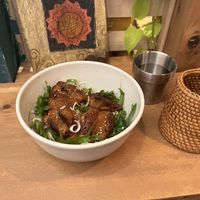 The BBQ bowl  at TU CASA -Zero waste & Plant based- in Kyoto