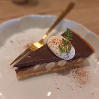 Hazelnut chocolate cake at TU CASA - Zero waste & Plant based トゥ・カサ in Kyoto