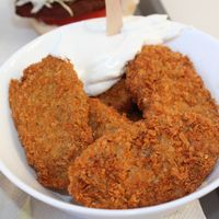 Vegan nuggets   at Burger Mel - La Marina in Tenerife