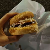 Beetroot Burger at Burger Mel - La Marina in Tenerife