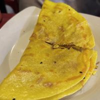 Dalat grilled rice paper mix (15k VND)  at Be Chay Vegetarian in Da Nang