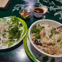 Noodle soup at Be Chay Vegetarian in Da Nang