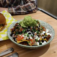 Ultimate Nachos at Vegan Grill - Upper East Side in New York City