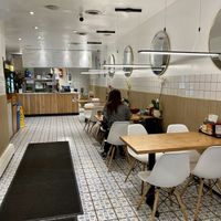 They had about 5-6 tables for four  #Veganuary at Vegan Grill - Upper East Side in New York City