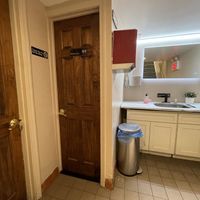 They might be small but they still have bathrooms ! #Veganuary at Vegan Grill - Upper East Side in New York City