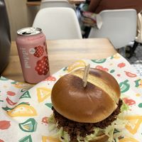 Amazing new vegan crab cake sandwich. So good!  at Vegan Grill - Upper East Side in New York City