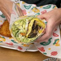 Burrito  at Vegan Grill - Upper East Side in New York City