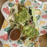 Impossible meat tacos  at Vegan Grill - Upper East Side in New York City