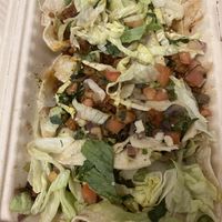 Impossibile meat tacos  at Vegan Grill - Upper East Side in New York City