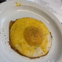 Fried egg  at Vegan Grill - Upper East Side in New York City