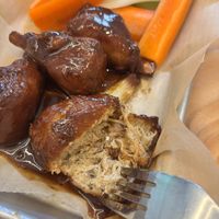 Soy Wings Barbecue   at Vegan Grill - Upper East Side in New York City