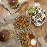 Burgers, Tater Tots, Nachos + Cauliflower   at Vegan Grill - Upper East Side in New York City