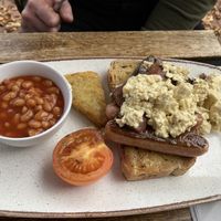 Full English  at Petek's on the Park in Burgess Hill