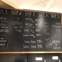 Menu  at Áro in Ochtrup