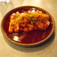 Tteok bokki at Okpo Culture in Porto Alegre