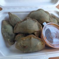 Vegan dumplings at Little Bamboo Asian Eatery in Whangarei