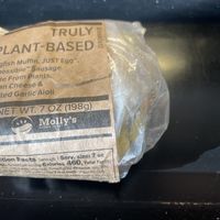 Vegan breakfast sandwich   at Overcast Coffee Bar in Seattle