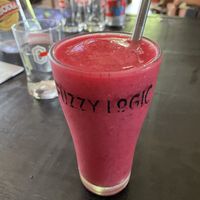 Mixed berry smoothie (no milk), $2  at Pomme Brewhouse & Kitchen in Siem Reap