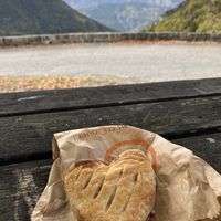 Chaussons aux pomme emportés!  at Fraise Café in Menton