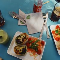   at Fraise Café in Menton