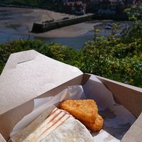 Vegan breakfast burrito (served until 12pm) at Java Cafe in Whitby